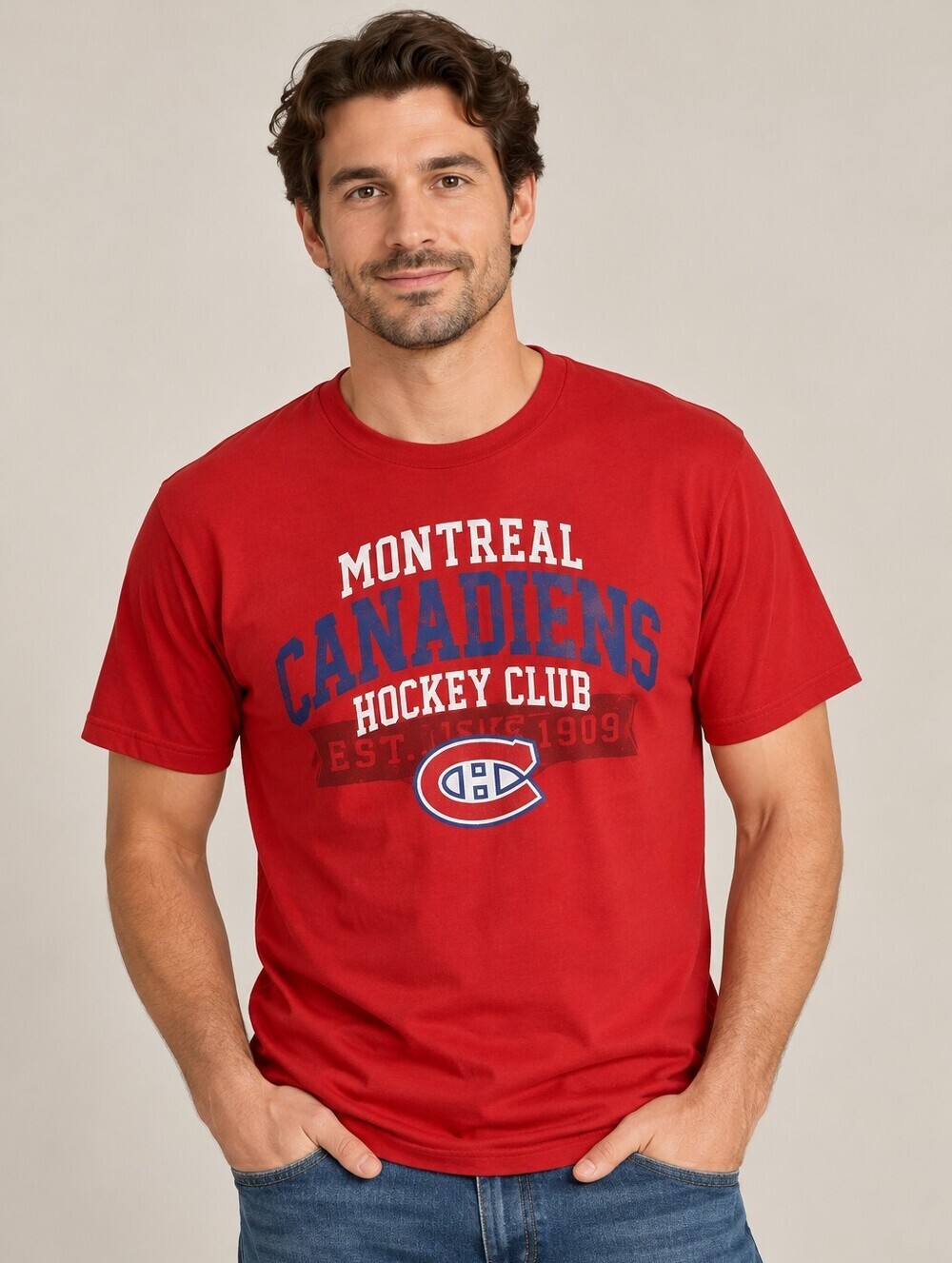 Montreal Canadiens Hockey Club Red T-Shirt Medium